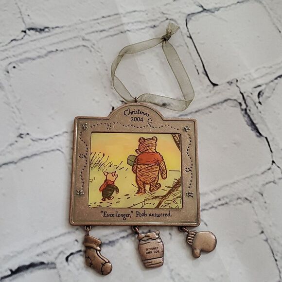 💜Winnie The Pooh "Friends Forever" Keepsake Ornament - Picture 5 of 5